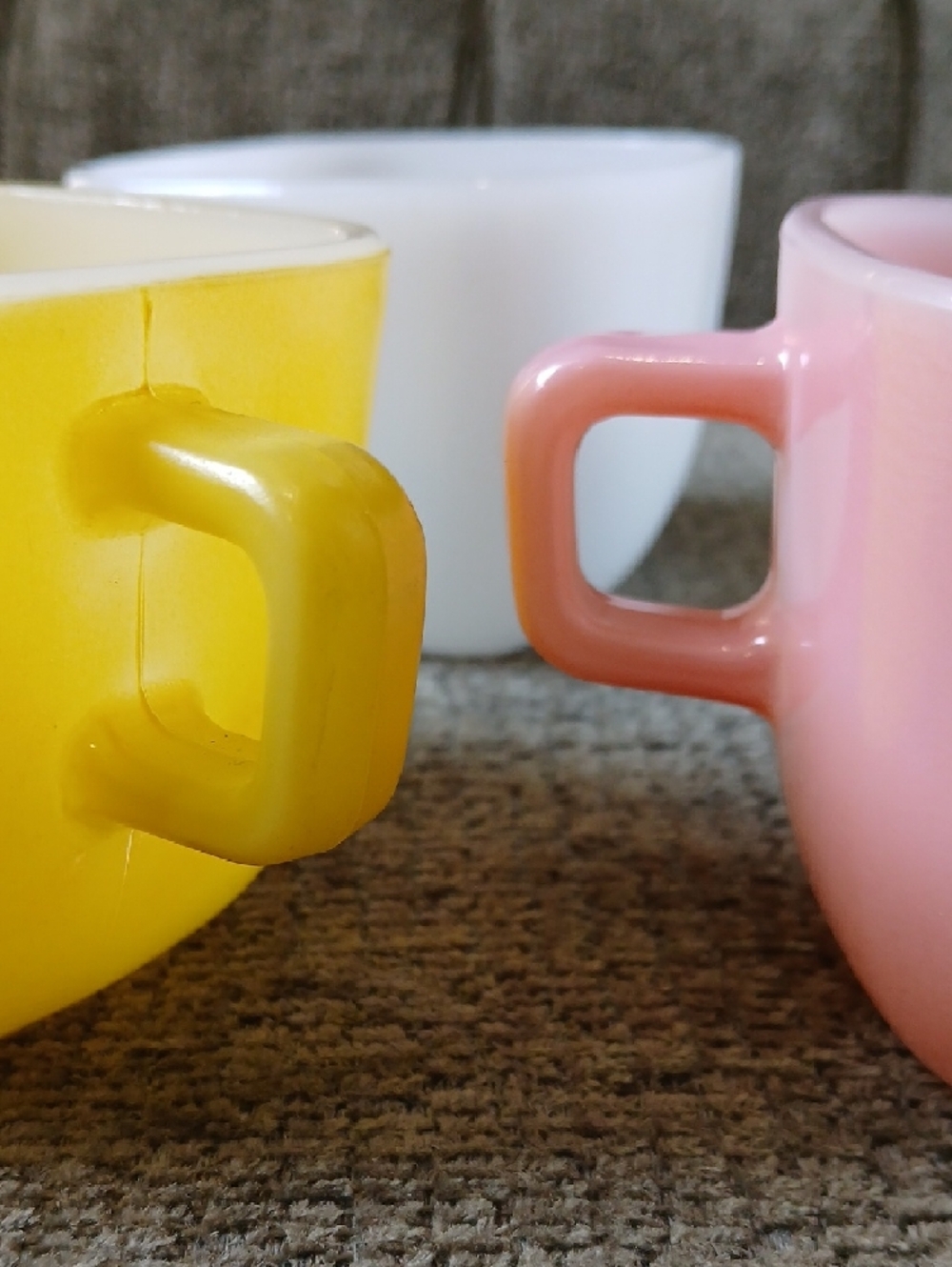 🌸Glassbake J2265 Square Mug Trio - Picture 8 of 10